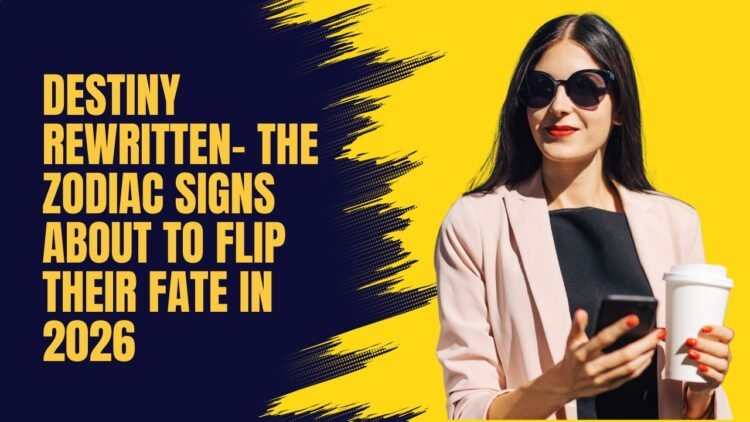 Destiny Rewritten- The Zodiac Signs About To Flip Their Fate In 2026